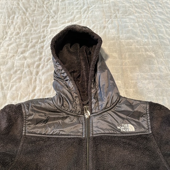 Vintage The North Face Jacket, Black, Fleece, Hooded, Pockets, Size S - Picture 3 of 10